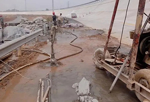 海口公路钻孔施工